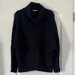 Philosophy Black Cowl Neck Sweater